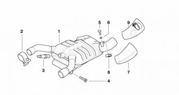 Lambda-Sonde Oxygen sensor	NRS, 951MM KA.	1 - original NTK- vgl. BMW 11787671756
