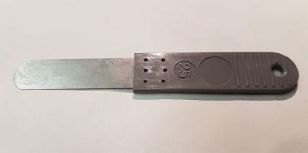 0,25 mm feeler gauge single blade