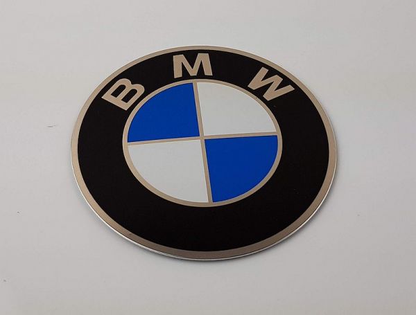 Tills - 46637686746 Badge D=70mm BMW Emblem Logo Aufkleber - Chrome 