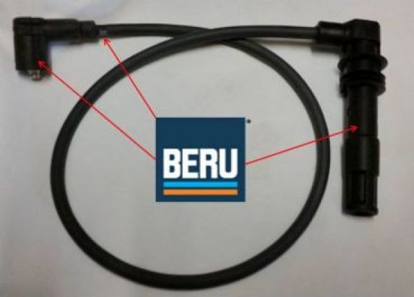 BERU Zündleitungssatz BMW R1100, R850, R1150 , Zündkabel, ignition cable set comp Beru  ZE 116 / BMW 12121342179 and BMW 12121342641