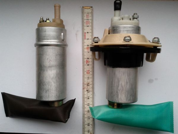 Fuel Pump 43mm replacing 16141341231 incl. Filter replacing 16141341233
