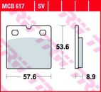 MCB617 Organic Allround -	Set with 2 Pads for one disc